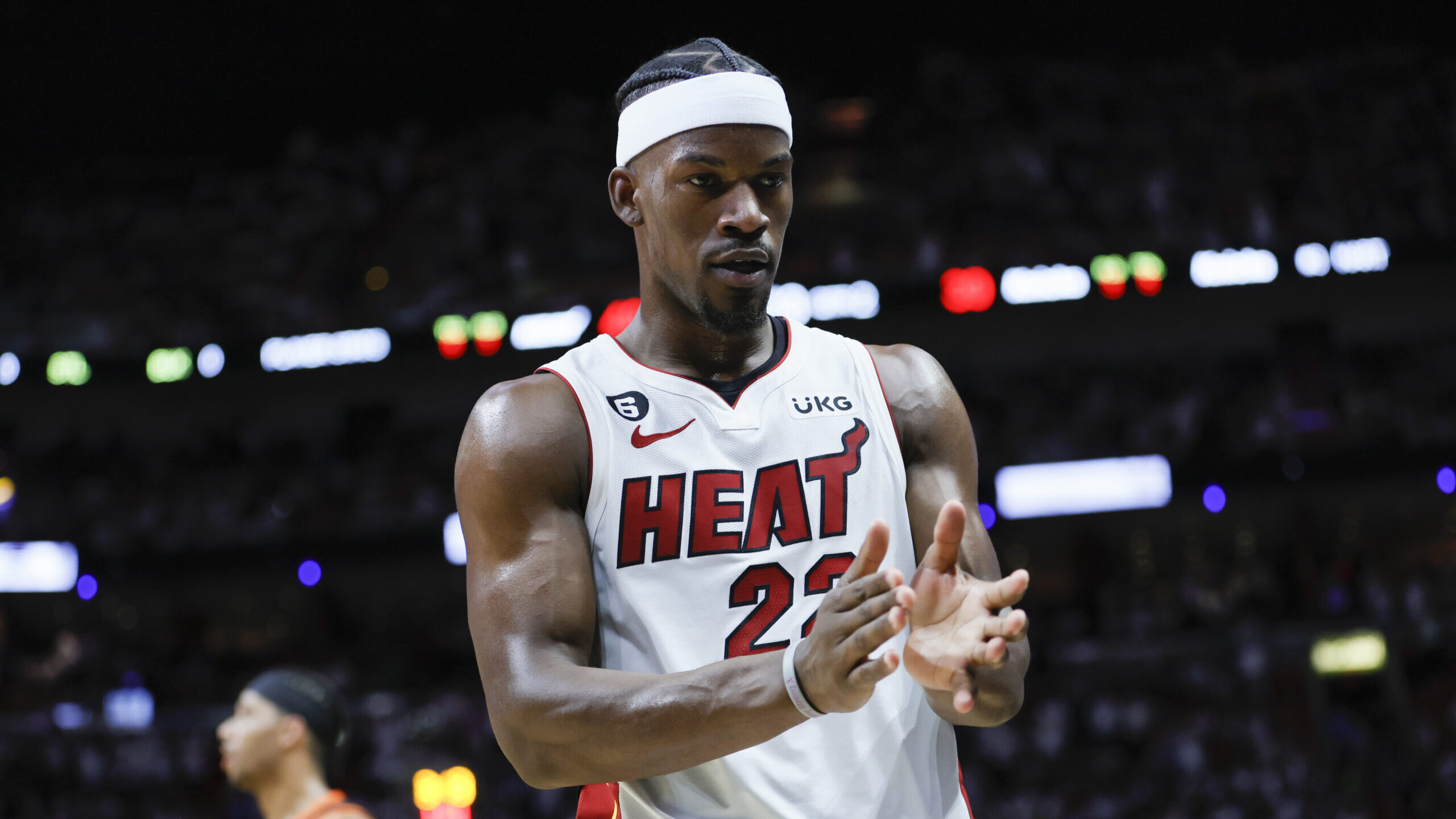 NBA: Playoffs-New York Knicks at Miami Heat