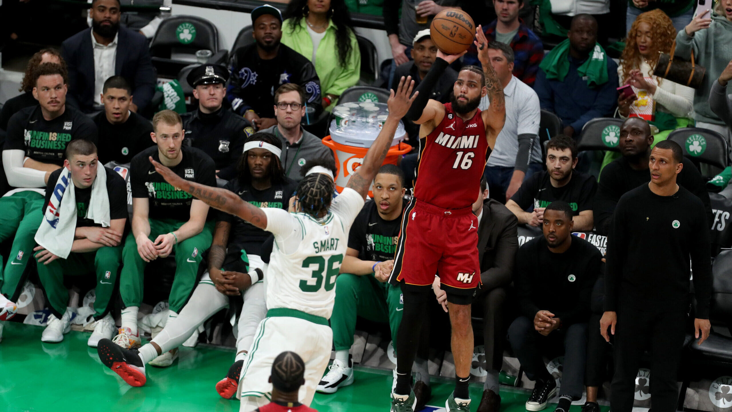 NBA: Playoffs-Miami Heat at Boston Celtics