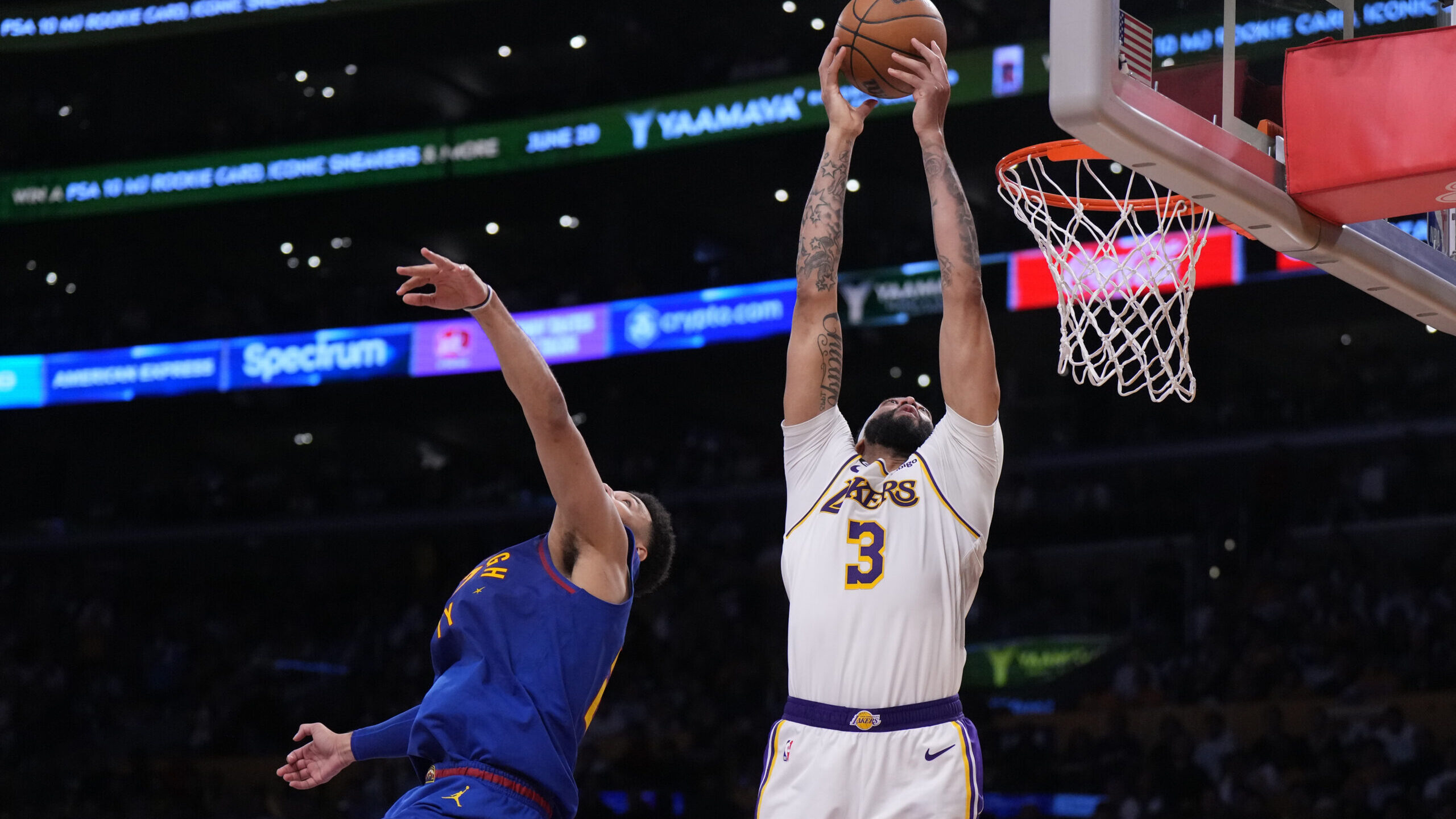 NBA: Playoffs-Denver Nuggets at Los Angeles Lakers