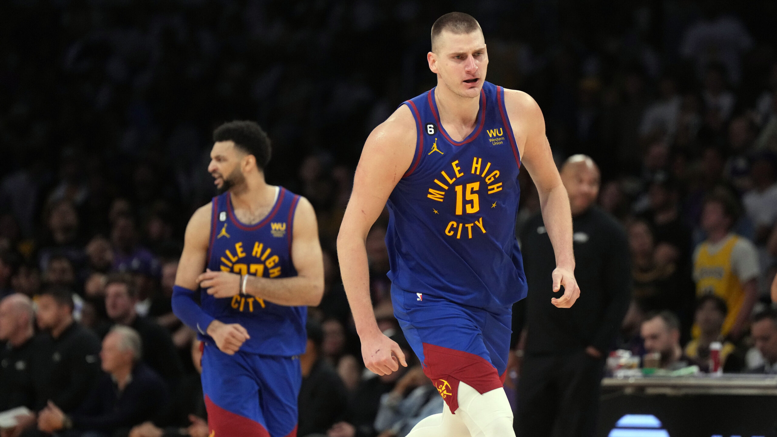 NBA: Playoffs-Denver Nuggets at Los Angeles Lakers