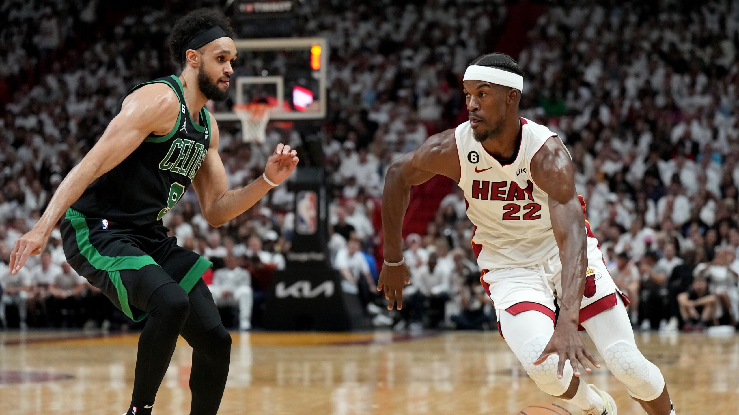NBA: Playoffs-Boston Celtics at Miami Heat
