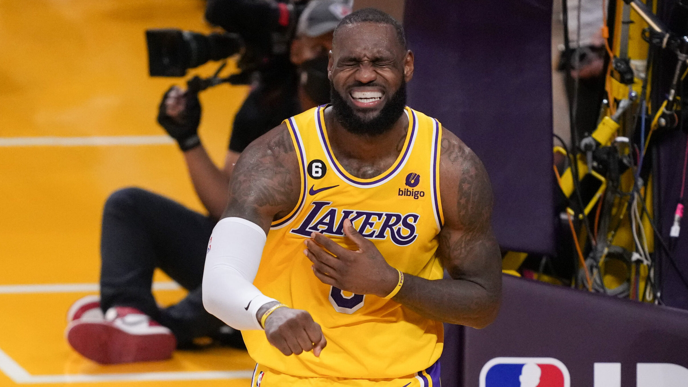 NBA: Playoffs-Denver Nuggets at Los Angeles Lakers