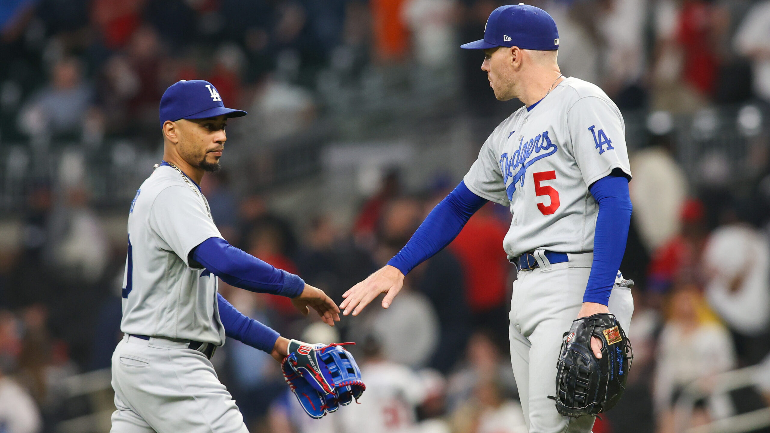 MLB: Los Angeles Dodgers at Atlanta Braves