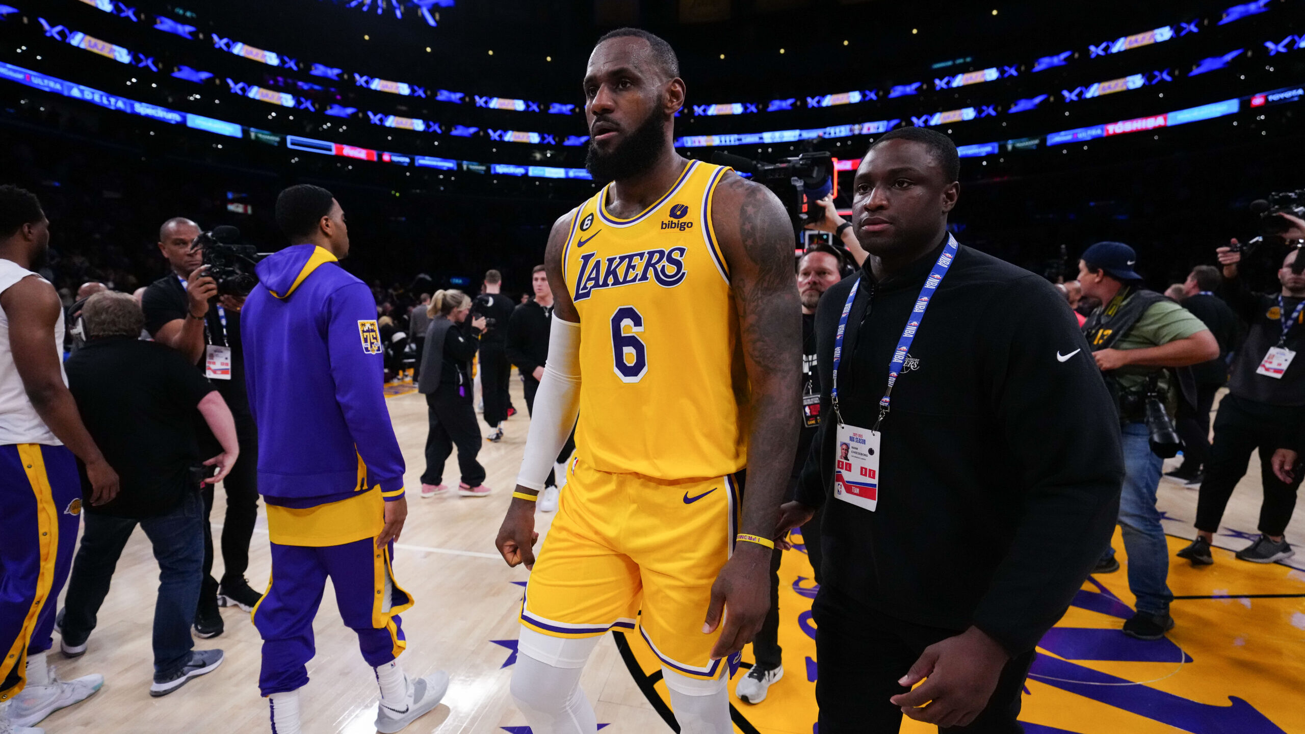 NBA: Playoffs-Denver Nuggets at Los Angeles Lakers