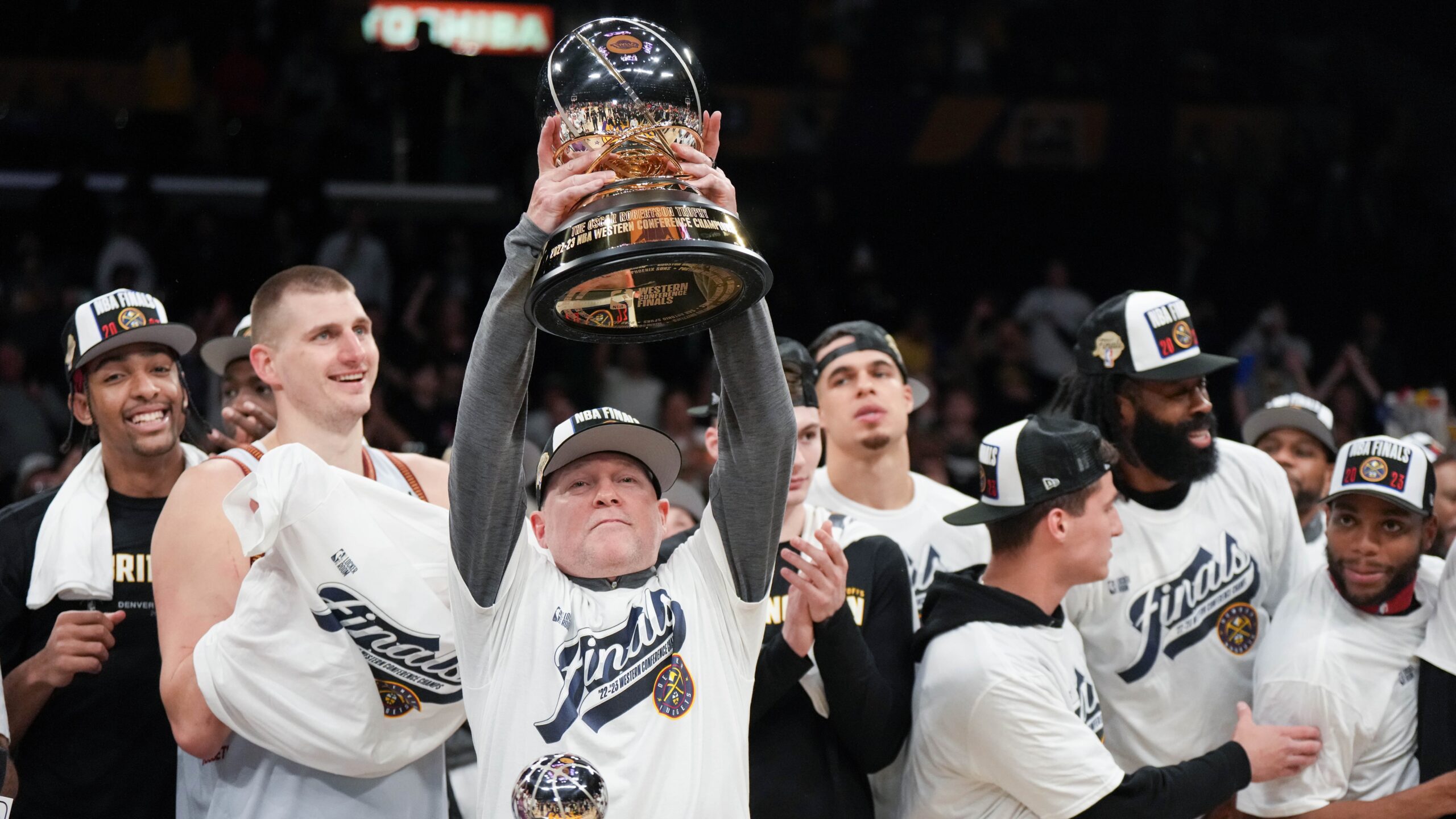 NBA: Playoffs-Denver Nuggets at Los Angeles Lakers