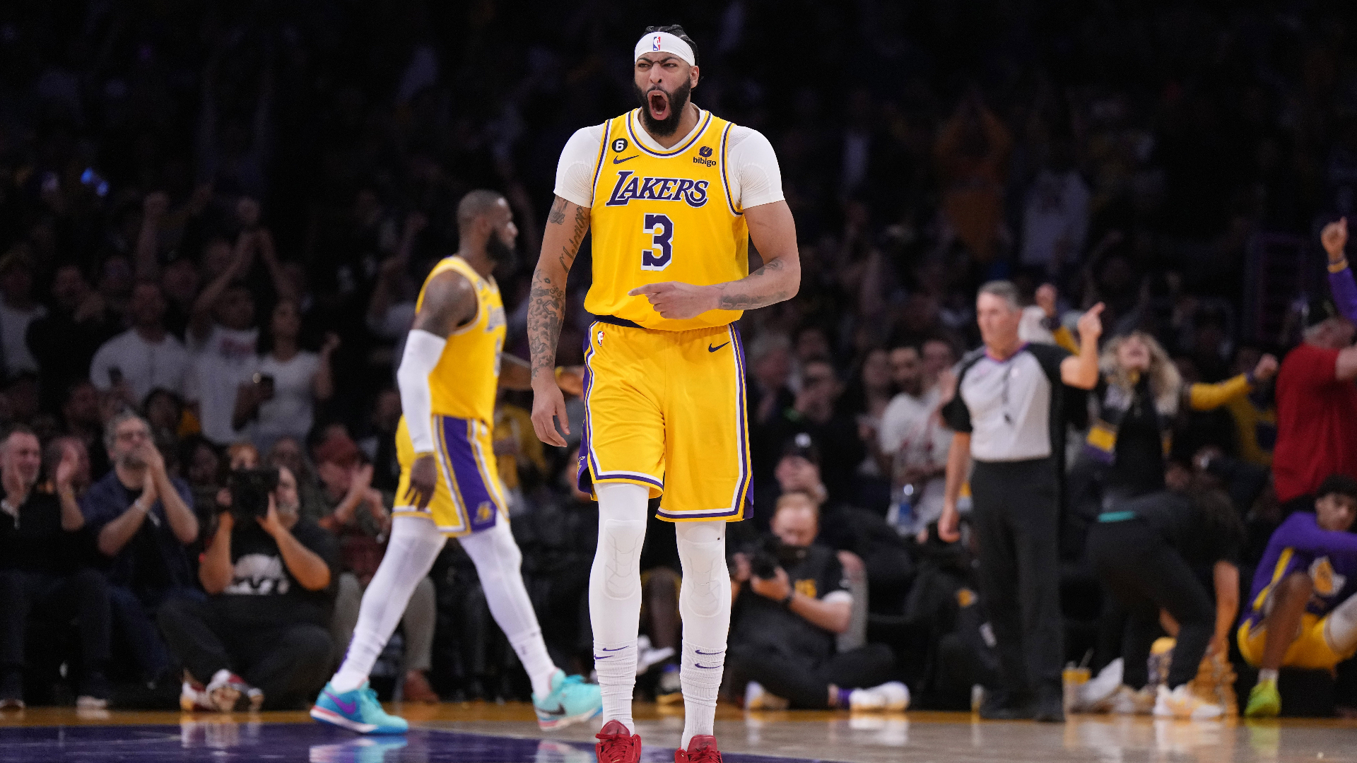 Los Angeles Lakers forward Anthony Davis