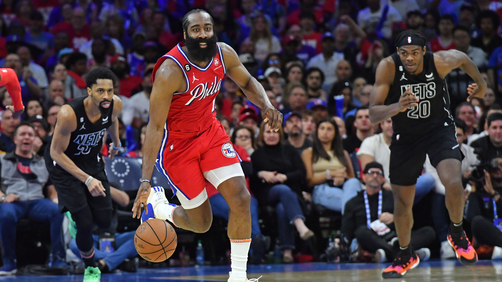 Philadelphia 76ers guard James Harden
