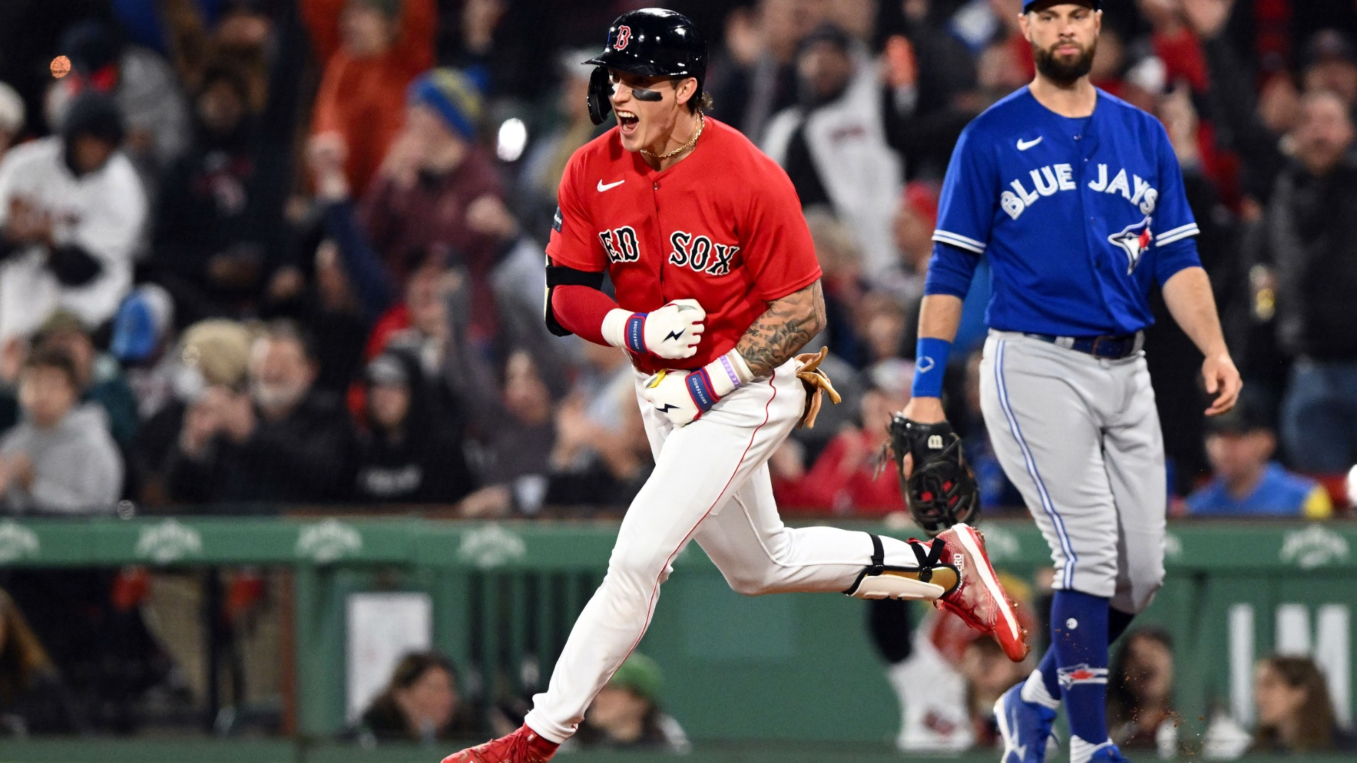 Boston Red Sox outfielder Jarren Duran