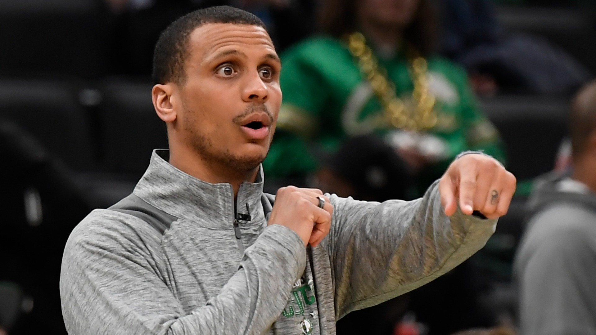 Boston Celtics head coach Joe Mazzulla