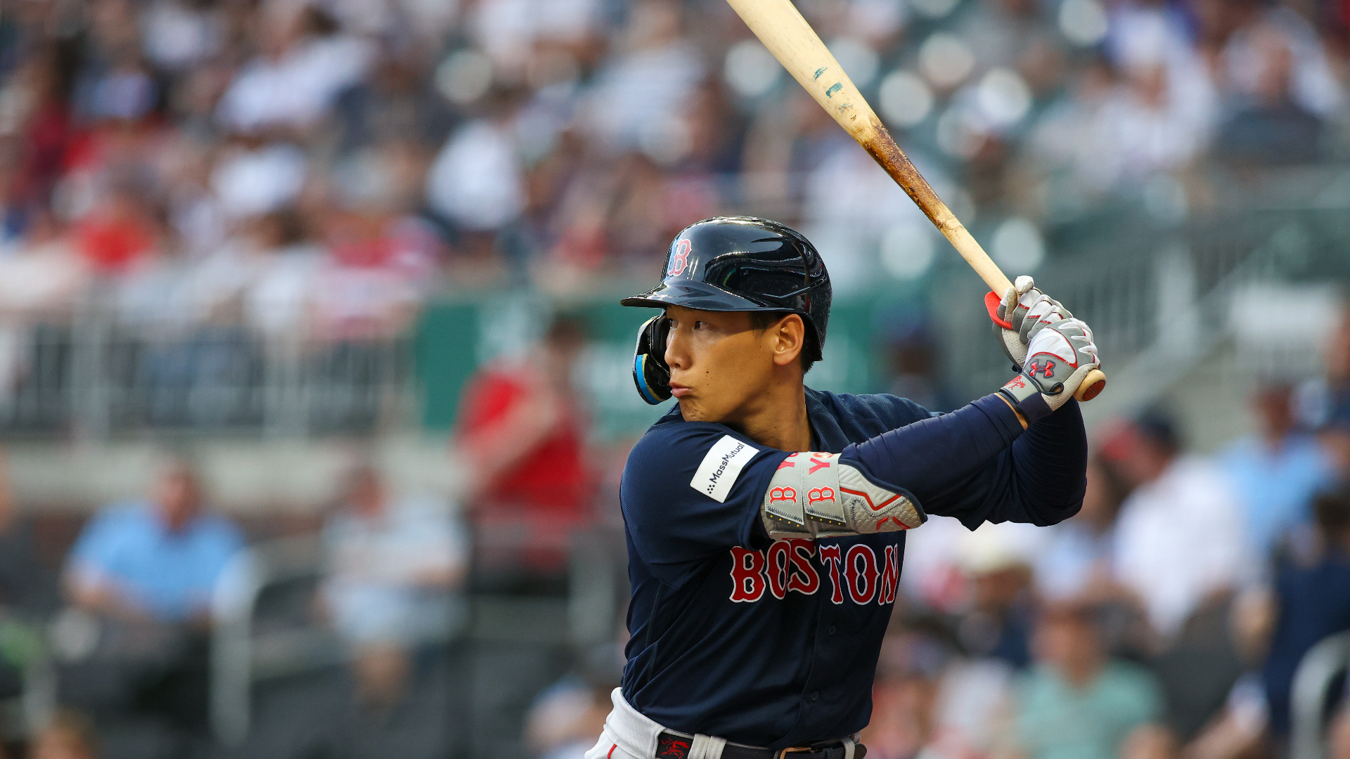 Boston Red Sox left fielder Masataka Yoshida