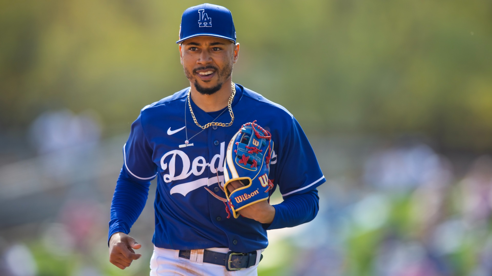 Los Angeles Dodgers outfielder Mookie Betts