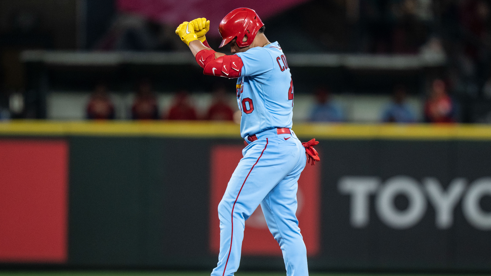 St. Louis Cardinals catcher Willson Contreras