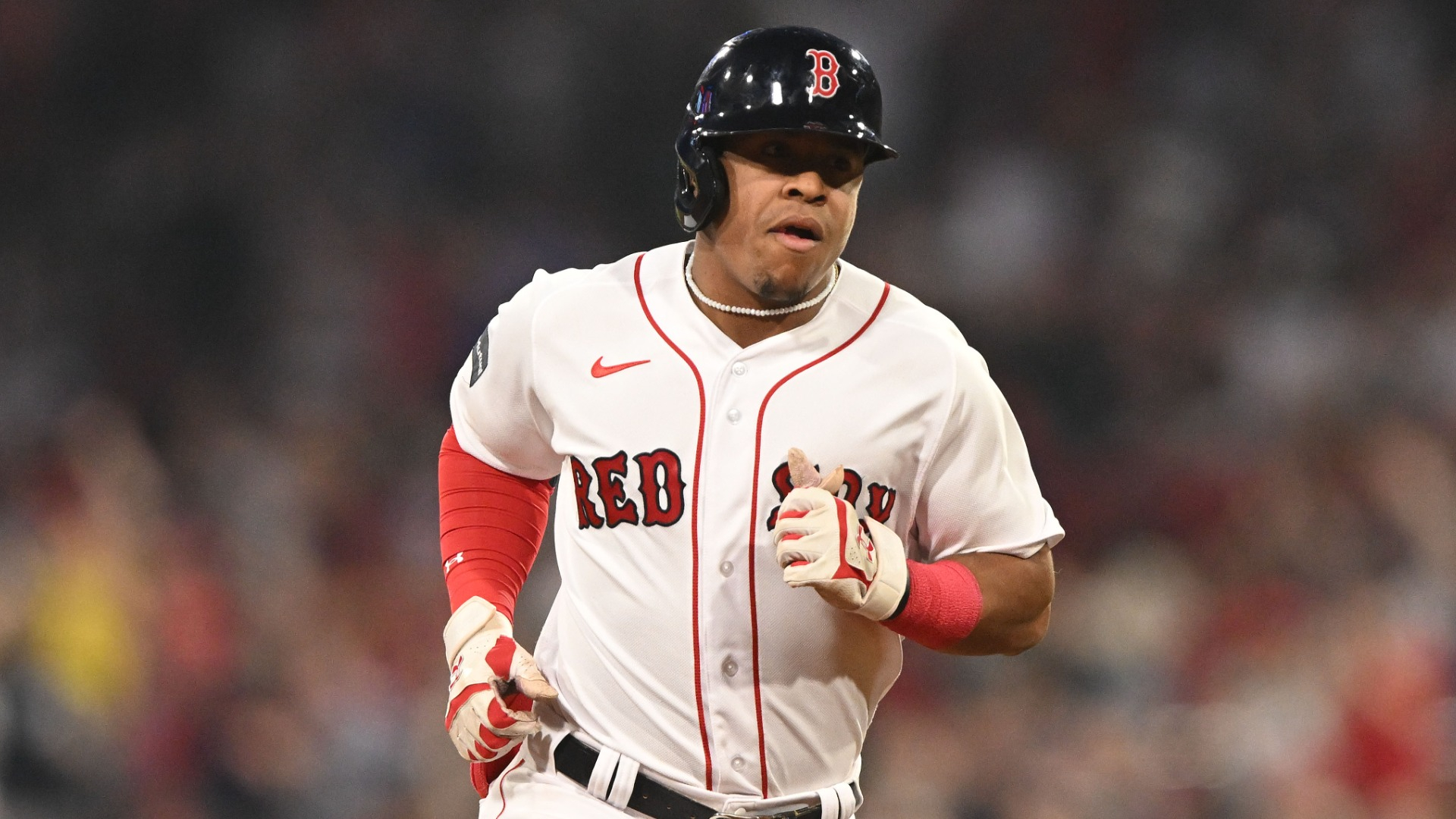 Boston Red Sox infielder Enmanuel Valdez