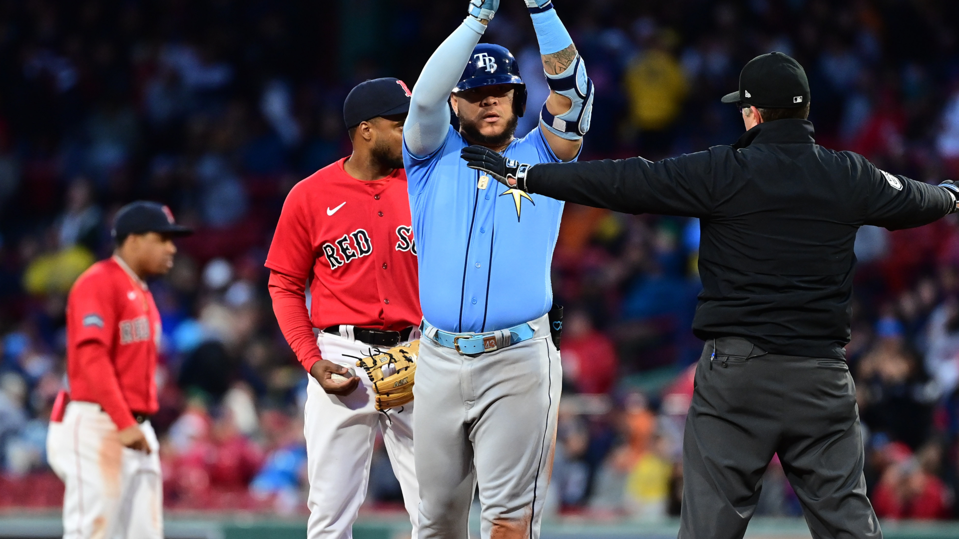 Tampa Bay Rays designated hitter Harold Ramirez