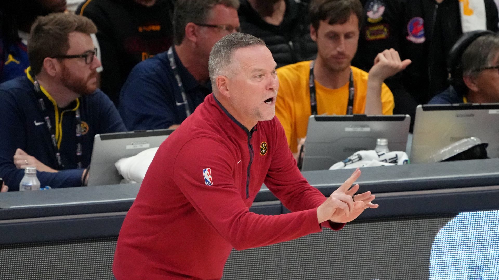 Denver Nuggets head coach Michael Malone