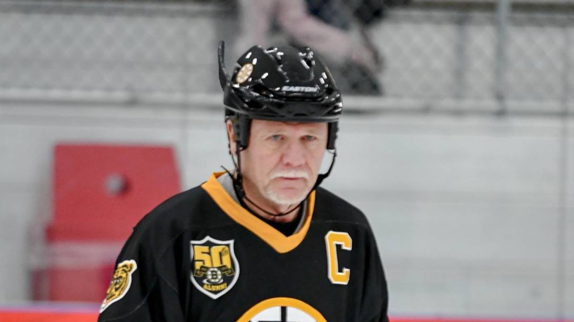 Boston Bruins retired center Rick Middleton