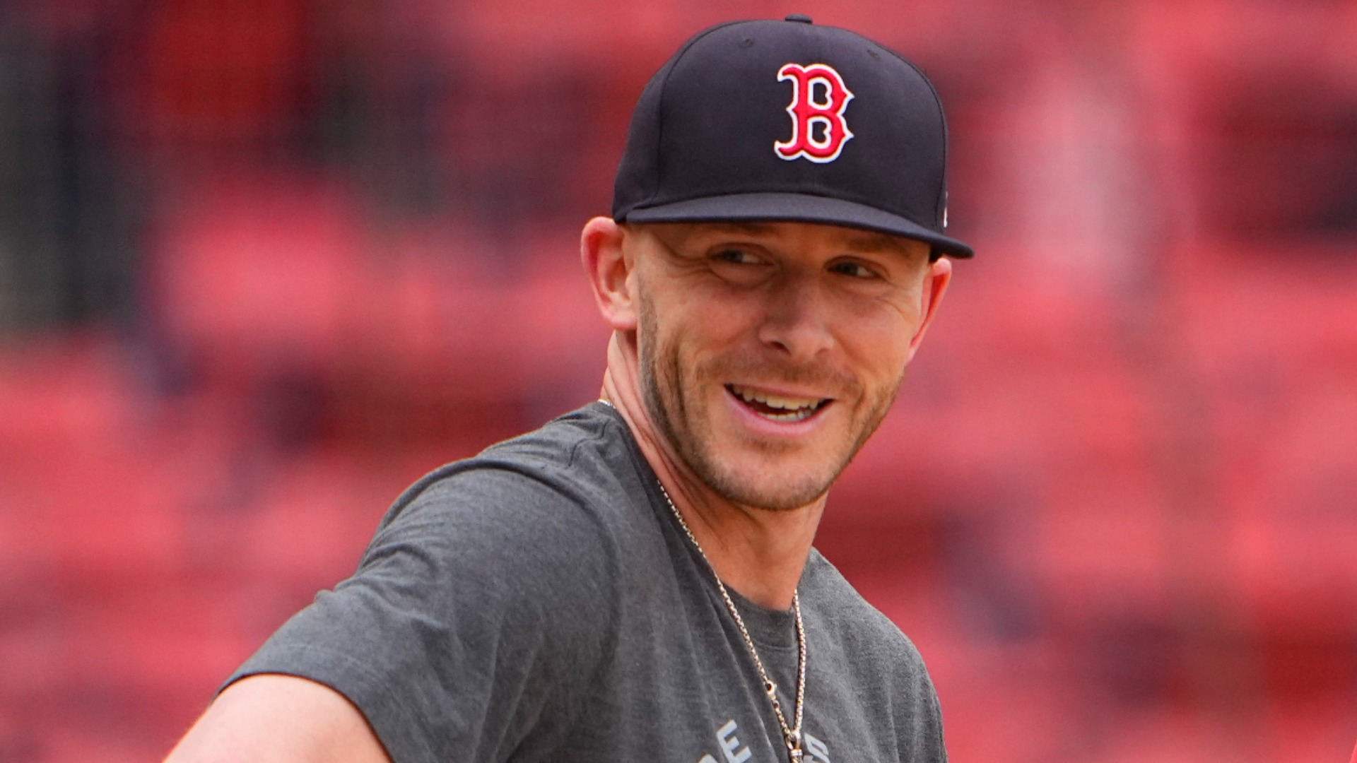 Boston Red Sox infielder Trevor Story