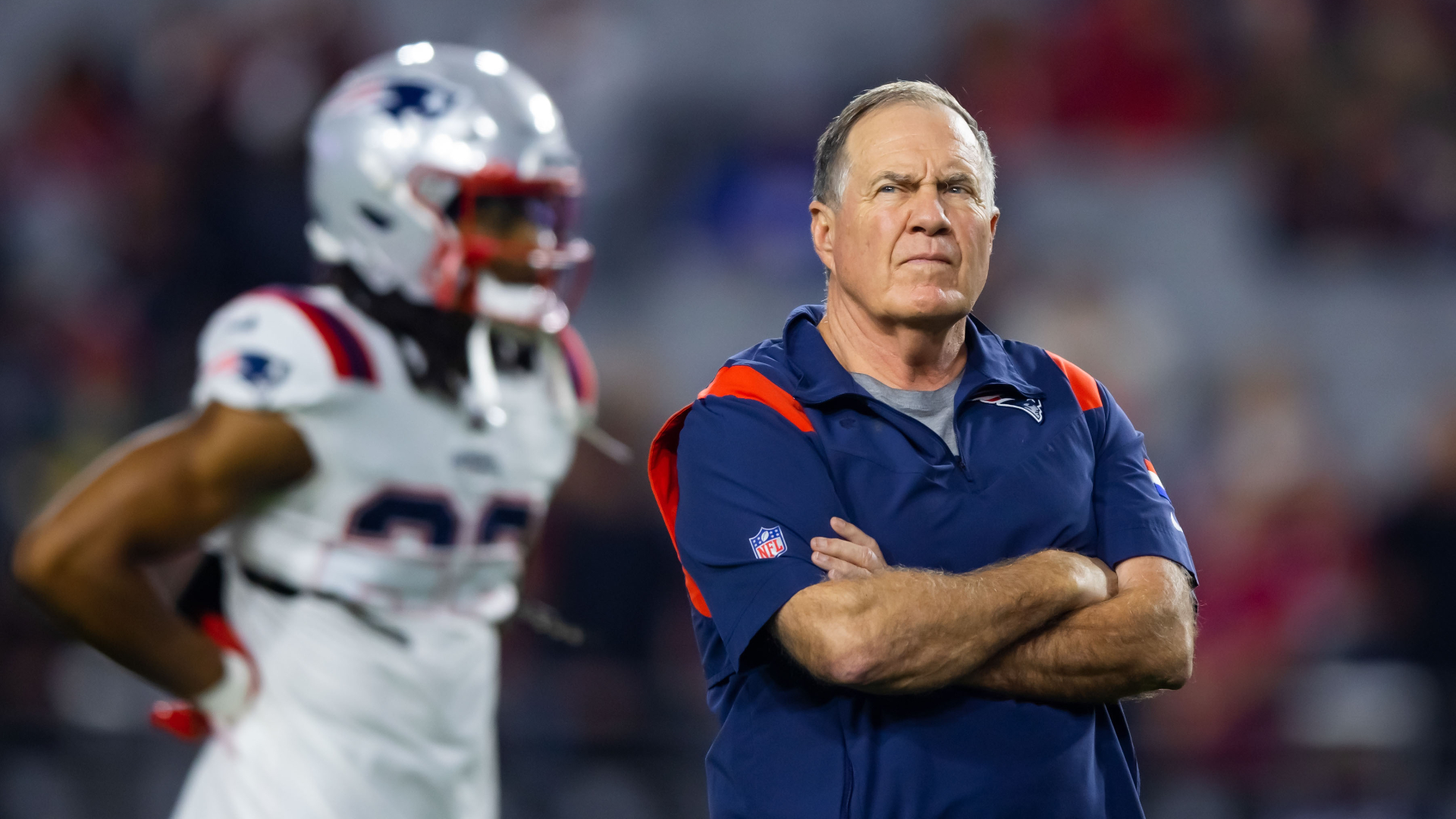 New England Patriots head coach Bill Belichick