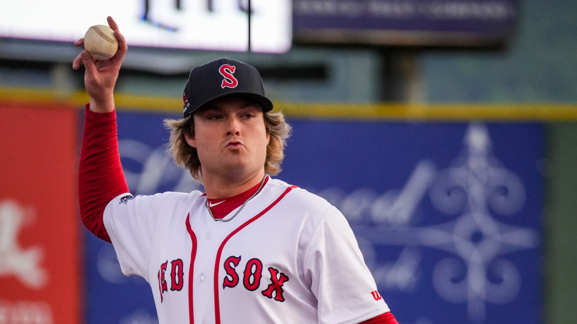 Boston Red Sox infielder Blaze Jordan
