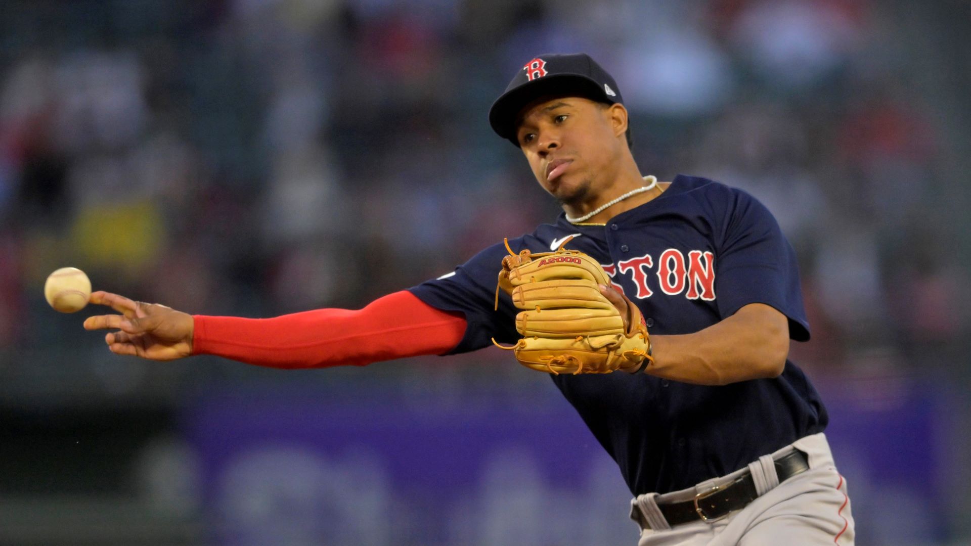 Boston Red Sox prospect Enmanuel Valdez