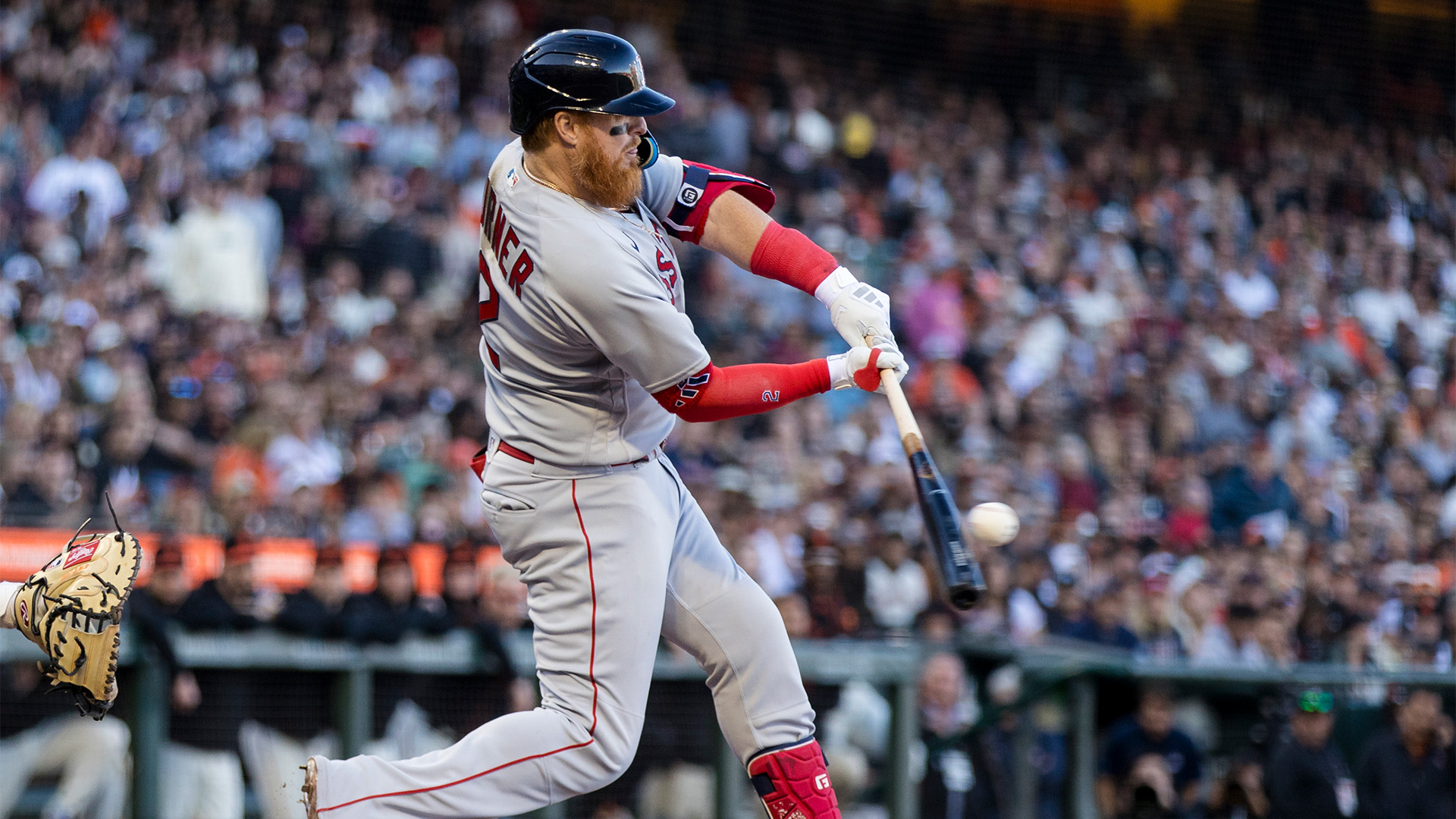 Boston Red Sox designated hitter Justin Turner