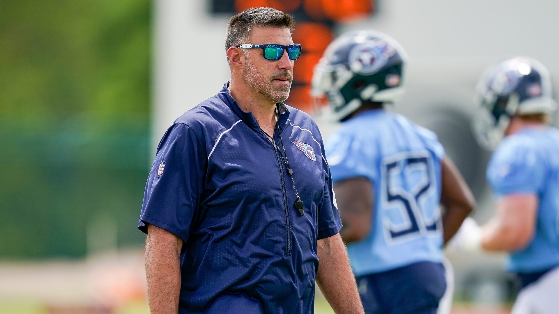 Tennessee Titans head coach Mike Vrabel