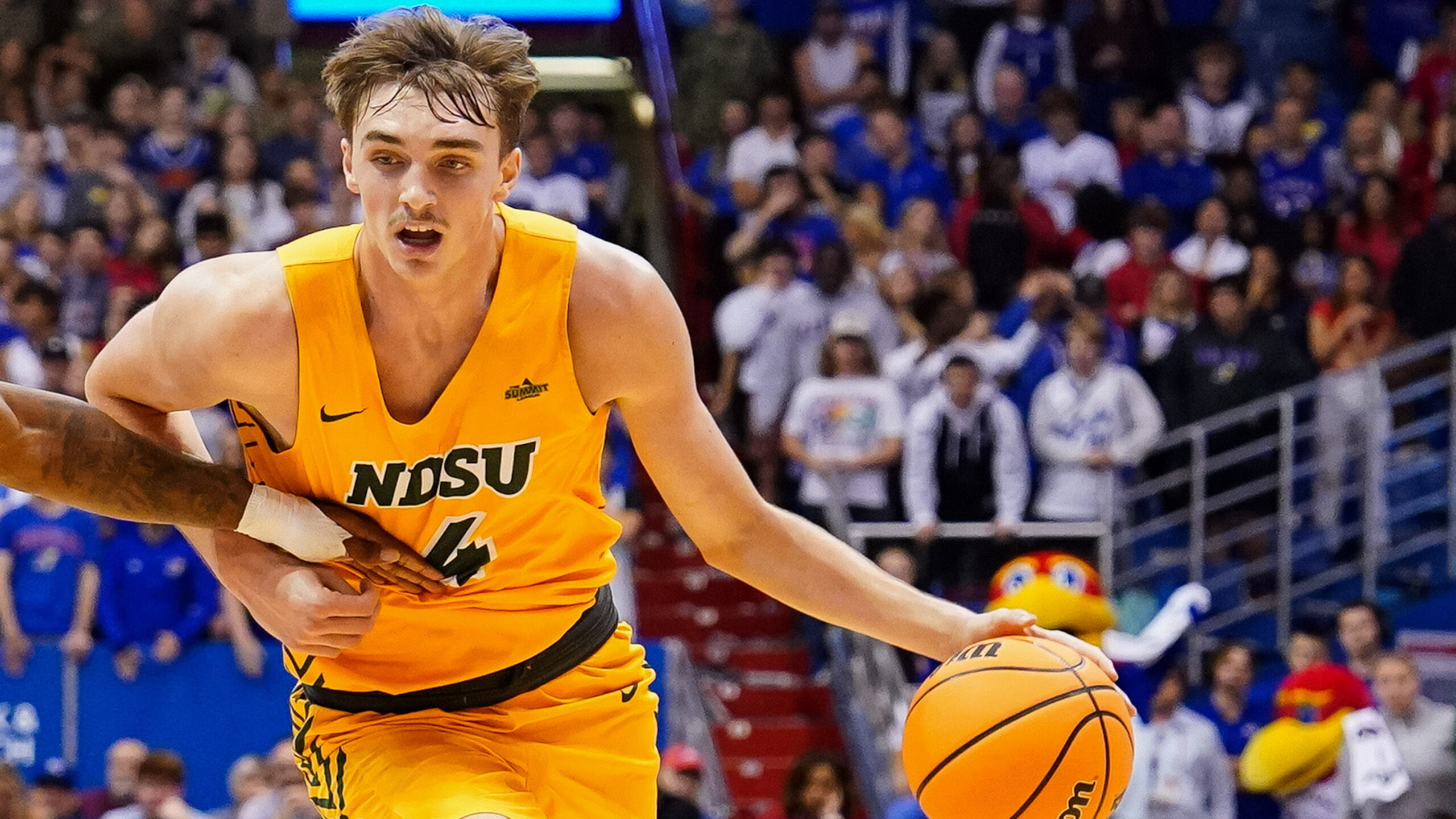 NCAA Basketball: North Dakota State at Kansas