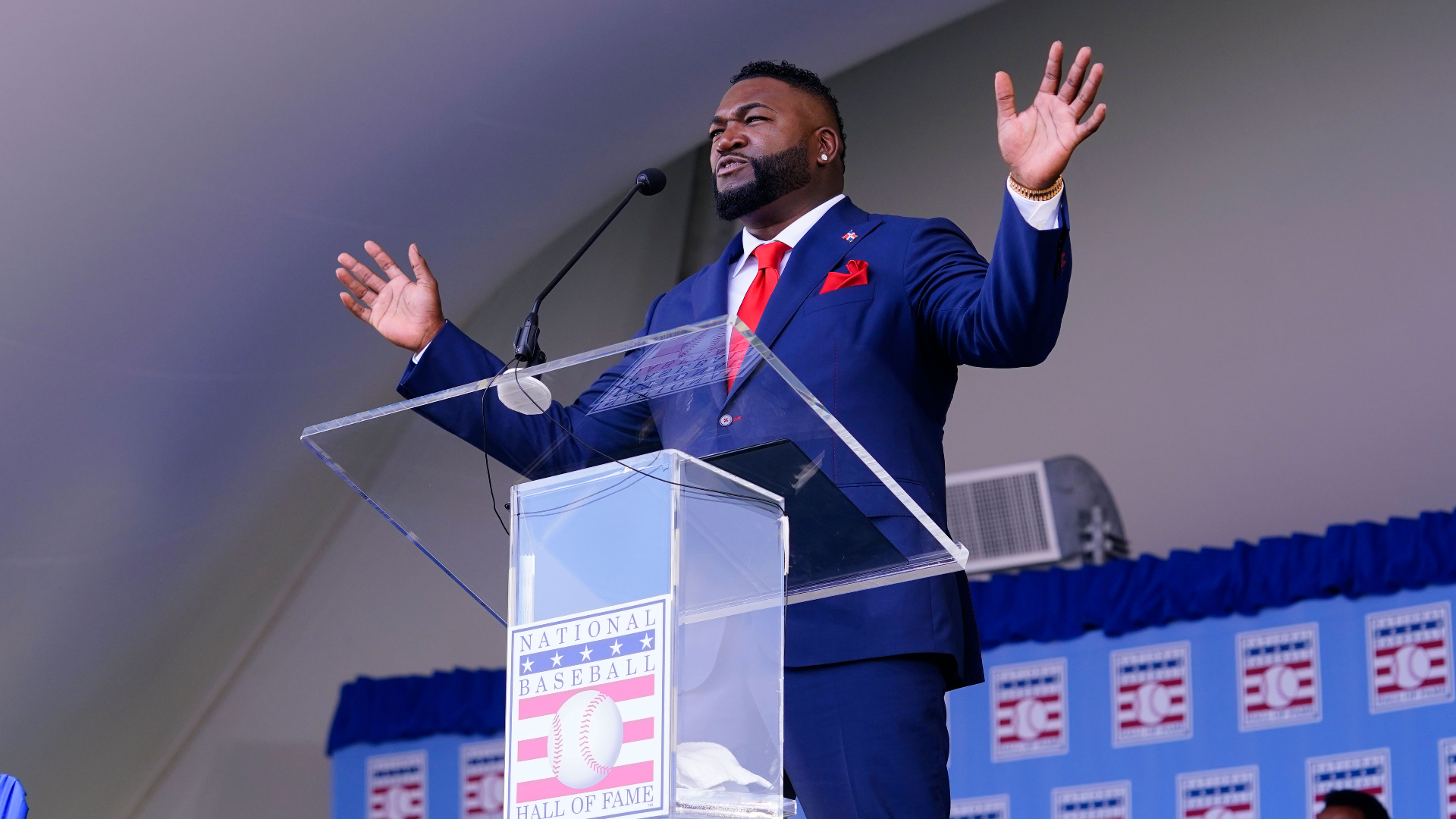 Former Boston Red Sox designated hitter David Ortiz