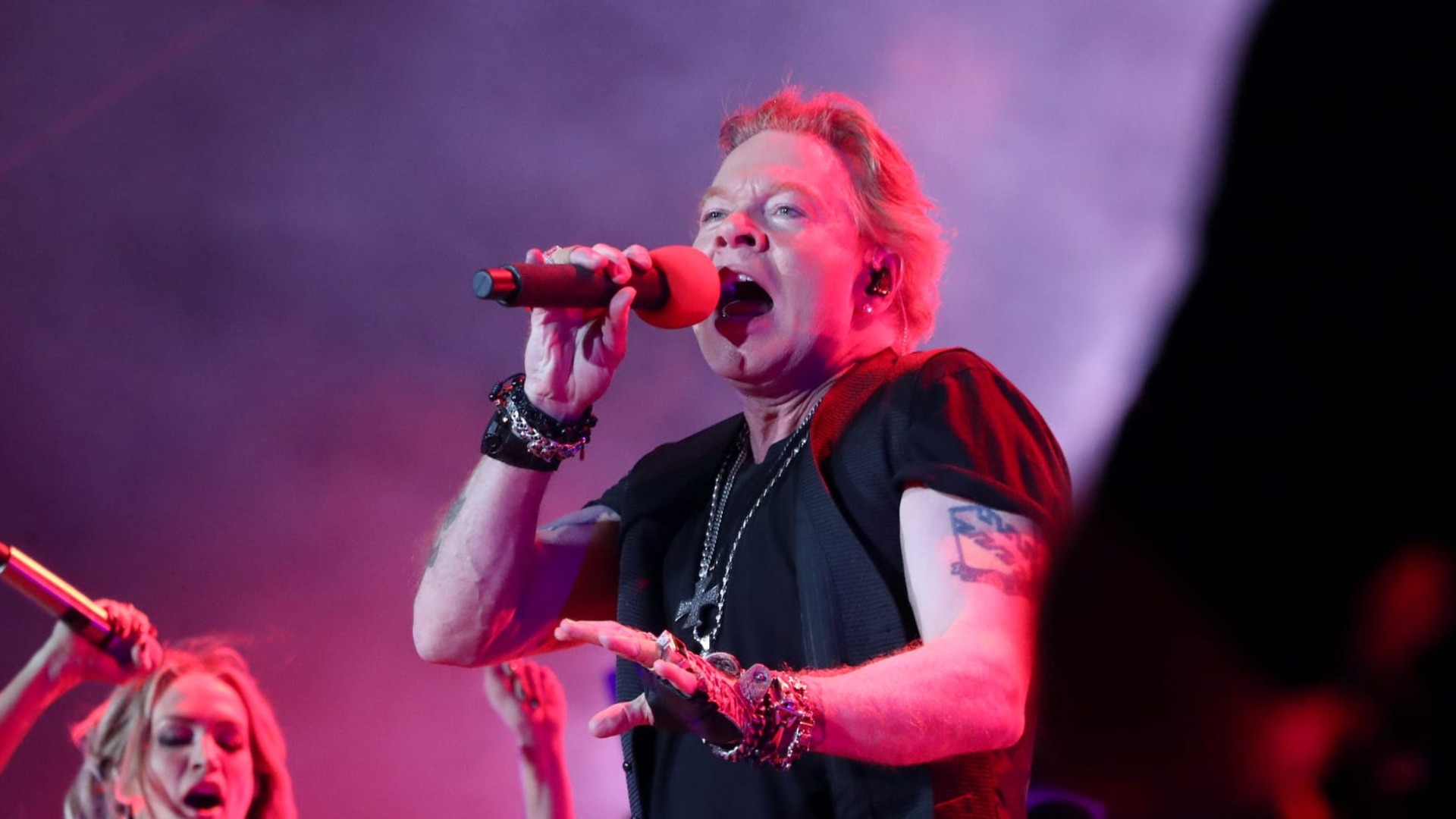 Guns N's Roses lead singer Axl Rose