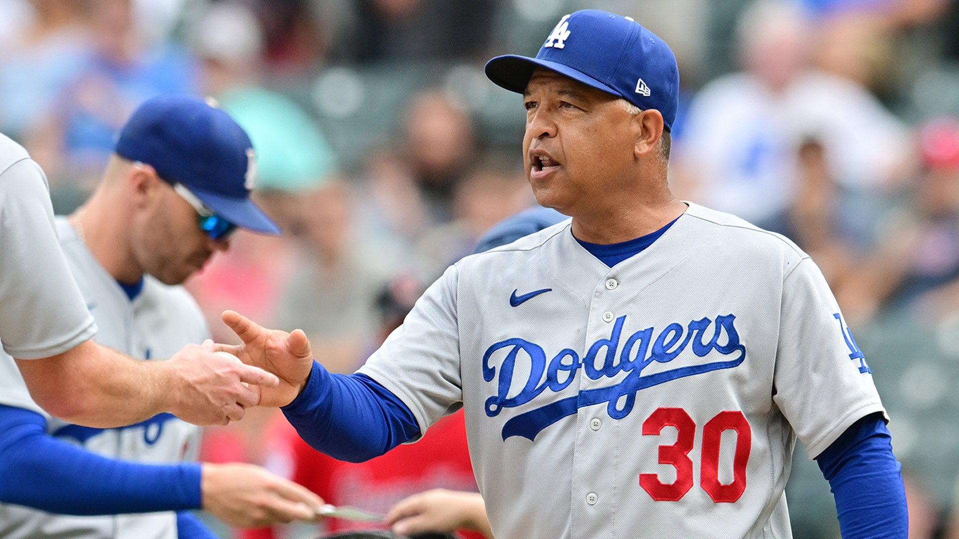 Los Angeles Dodgers manager Dave Roberts