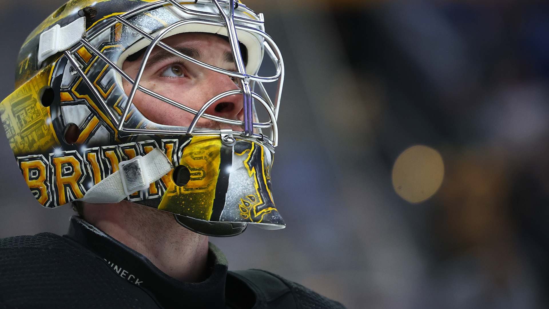 Boston Bruins Goaltender Jeremy Swayman
