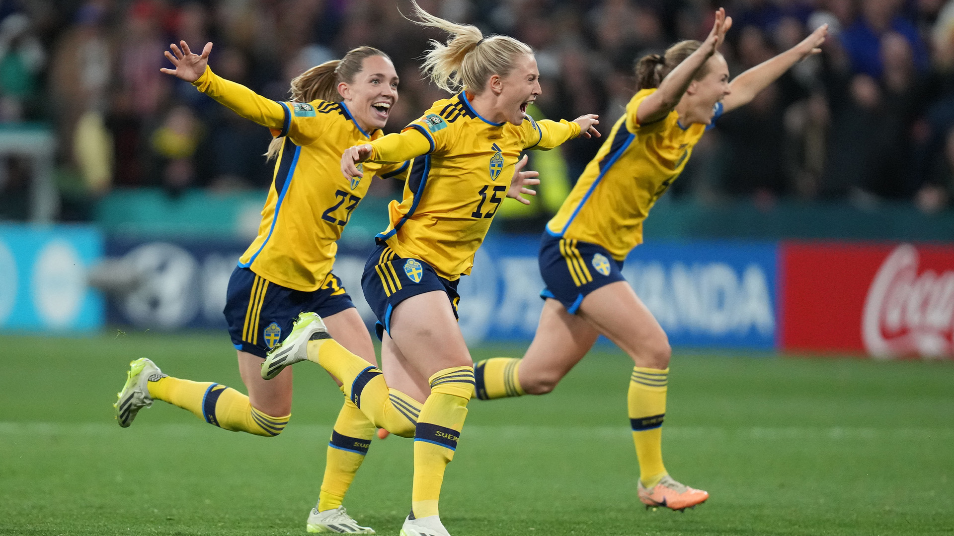Sweden forward Rebecka Blomqvist