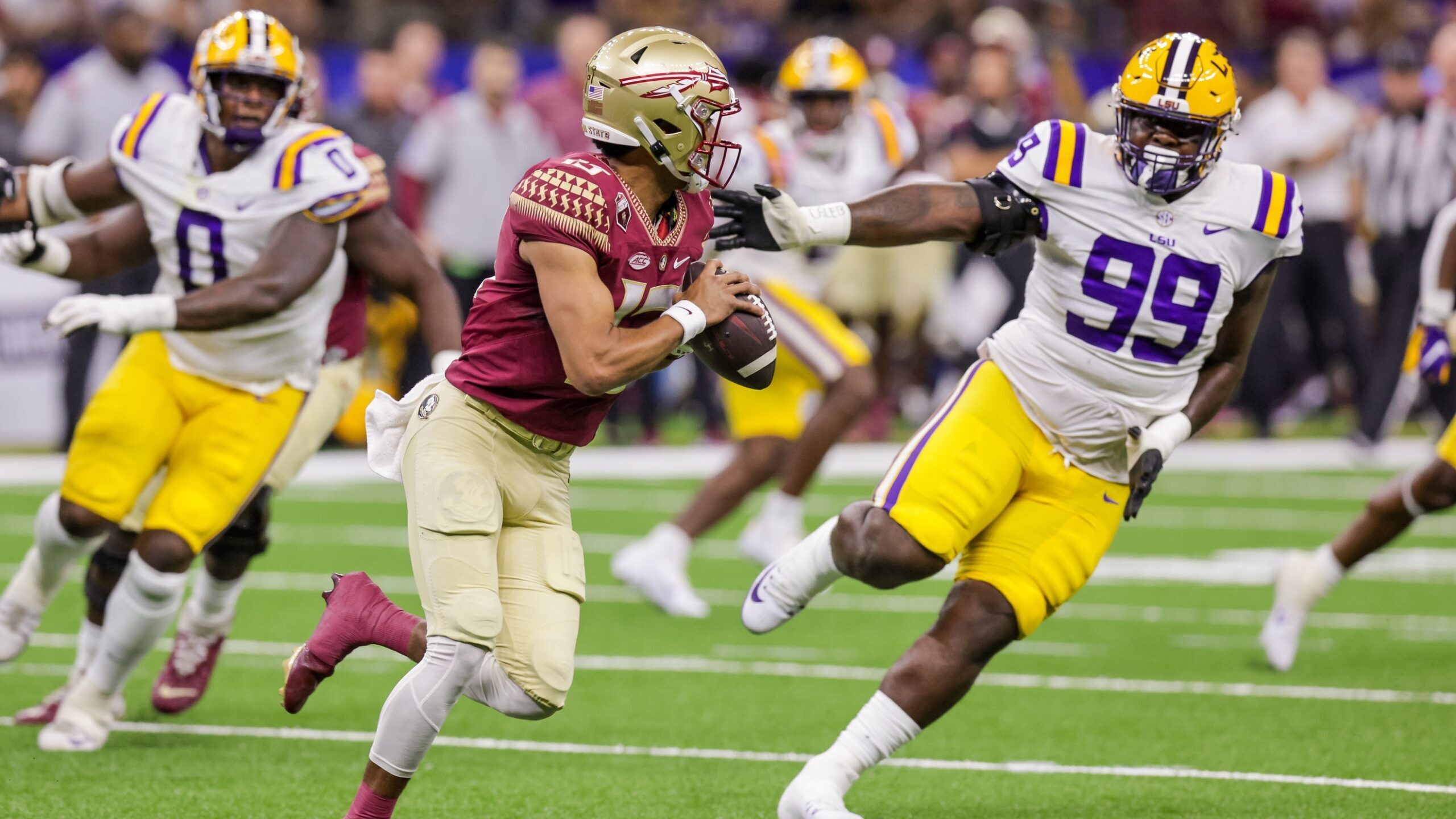 NCAA Football: Florida State at Louisiana State