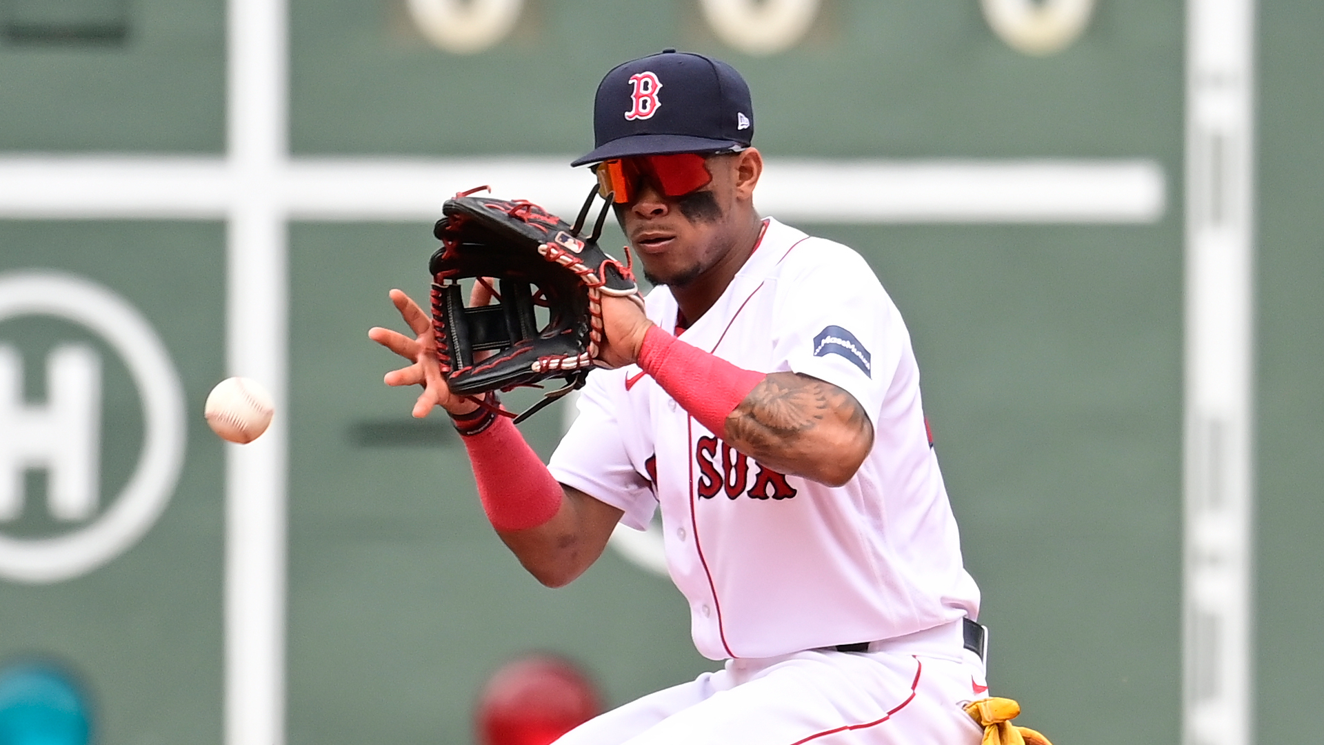 Boston Red Sox outfielder Ceddanne Rafaela