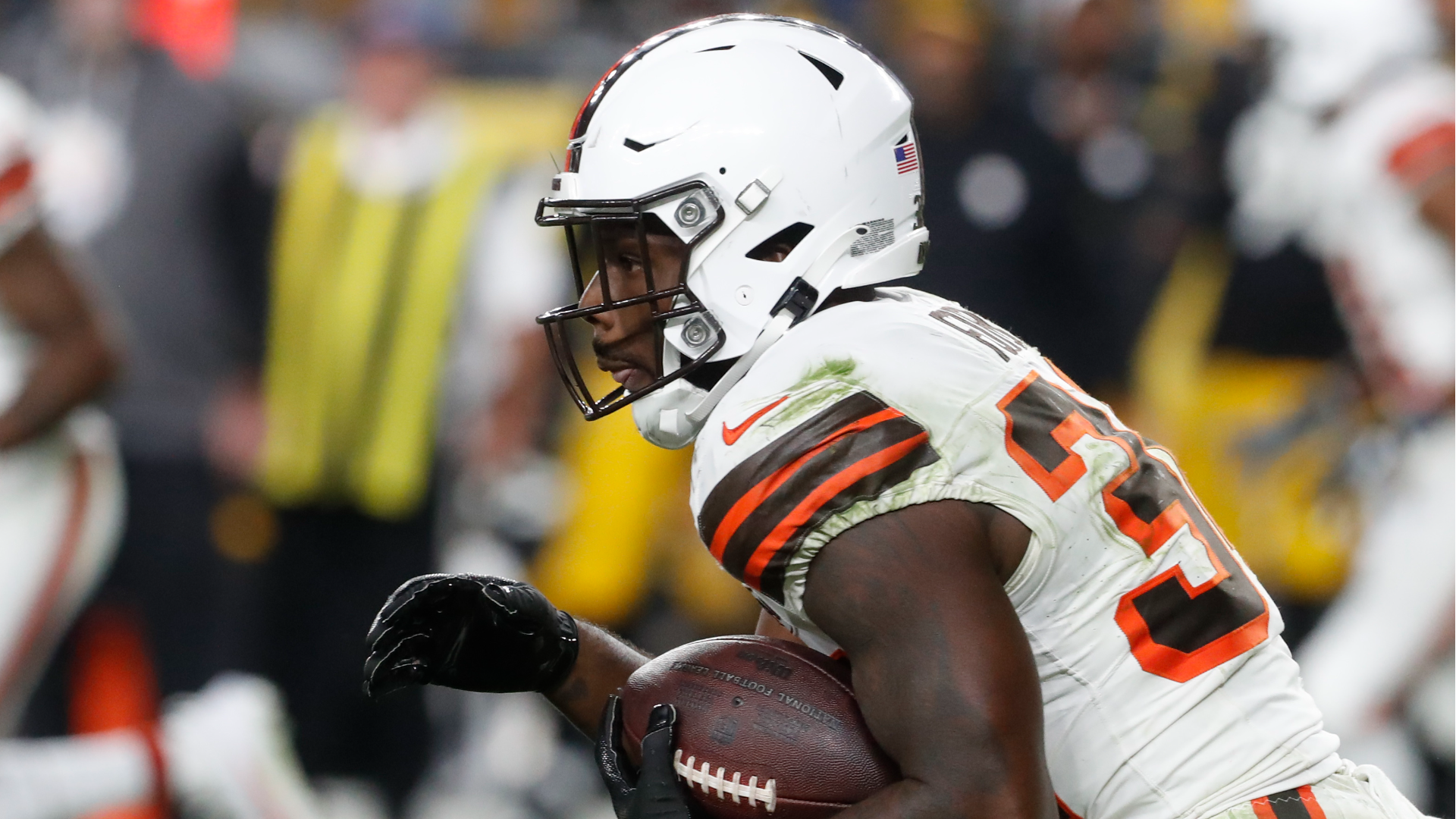 Cleveland Browns running back Jerome Ford