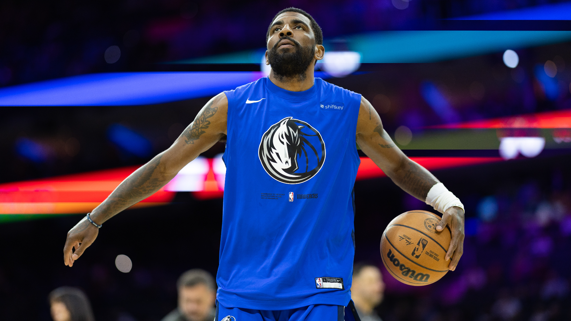 Dallas Mavericks guard Kyrie Irving