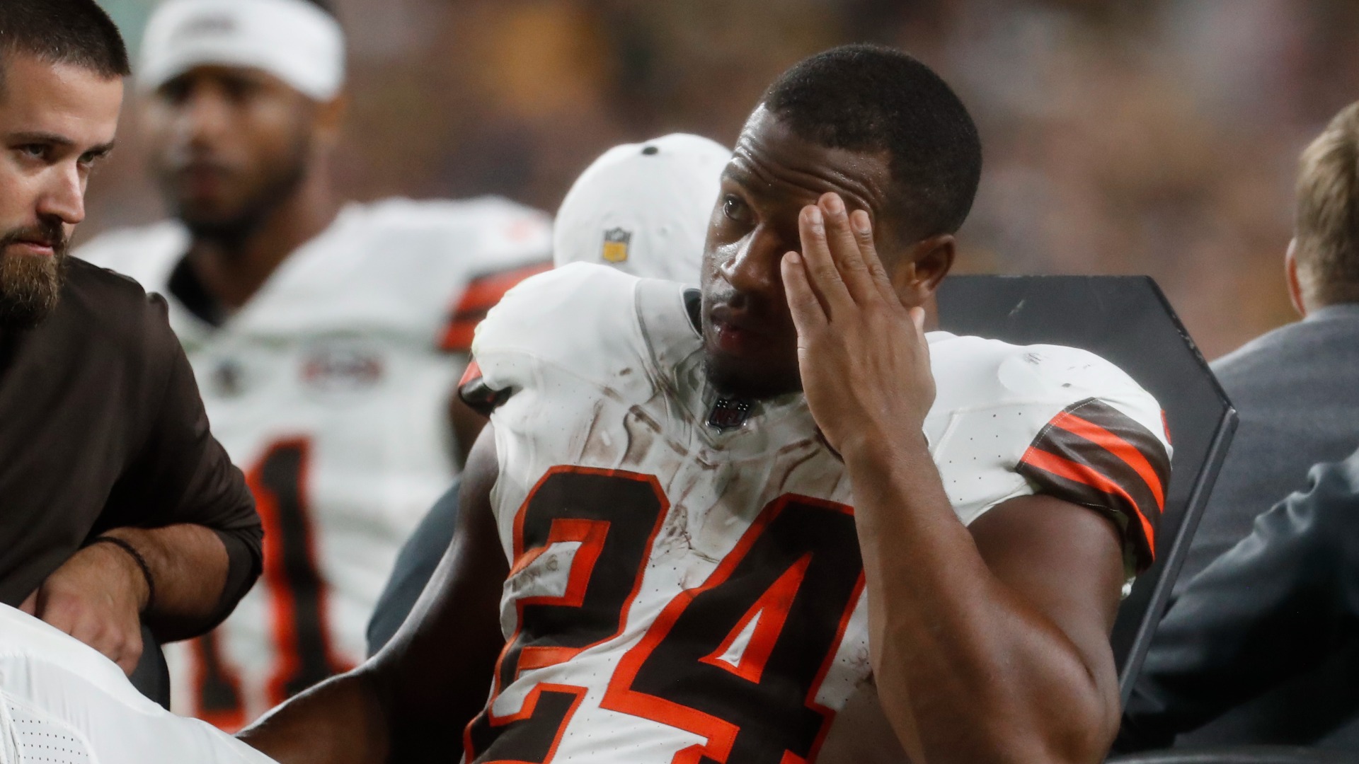 Cleveland Browns running back Nick Chubb