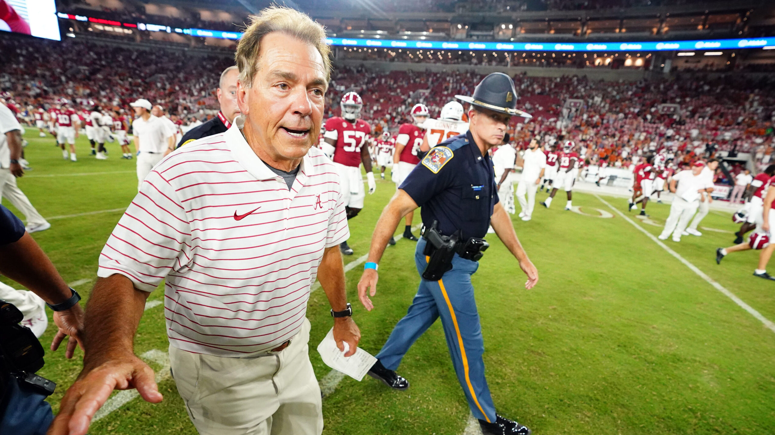 NCAA Football: Texas at Alabama