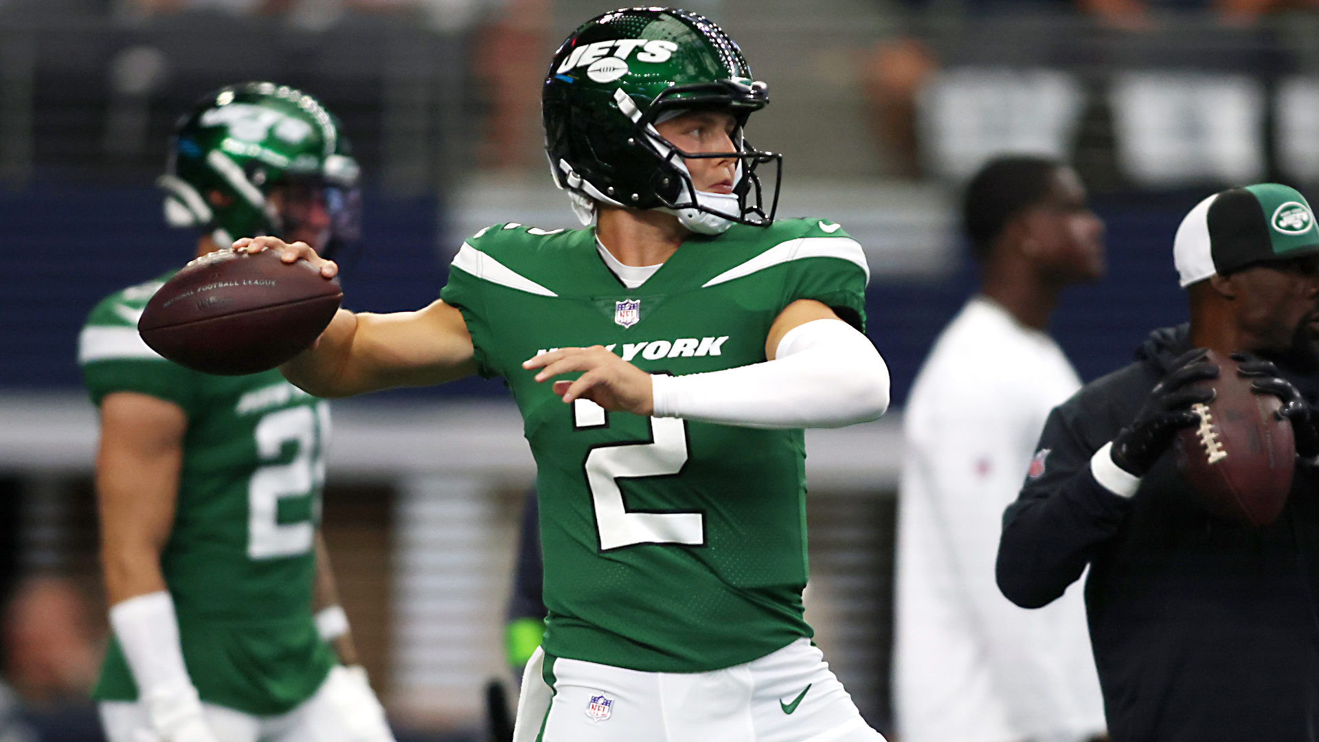 New York Jets quarterback Zach Wilson