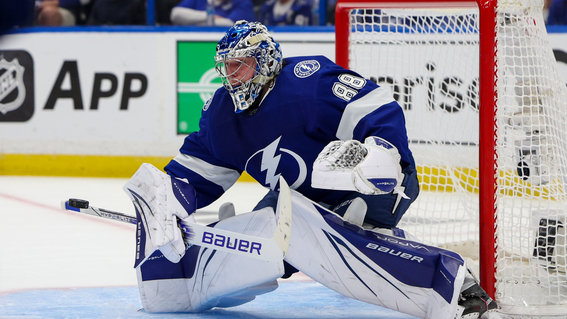 Tampa Bay Lightning goaltender Andrei Vasilevskiy