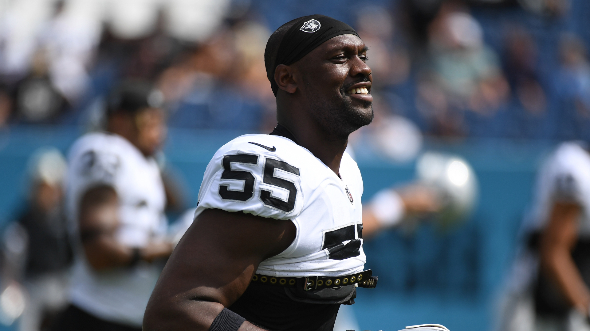 Las Vegas Raiders defensive end Chandler Jones
