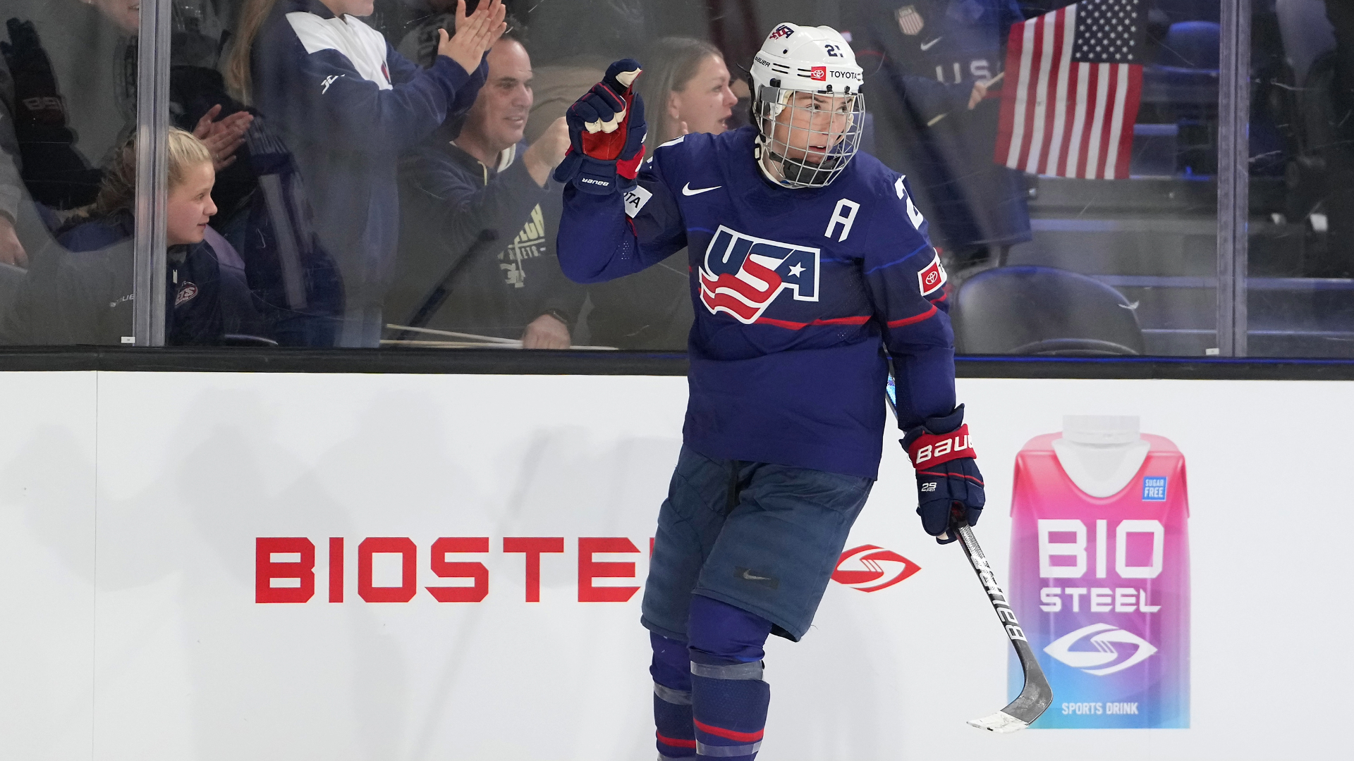 United States forward Hilary Knight