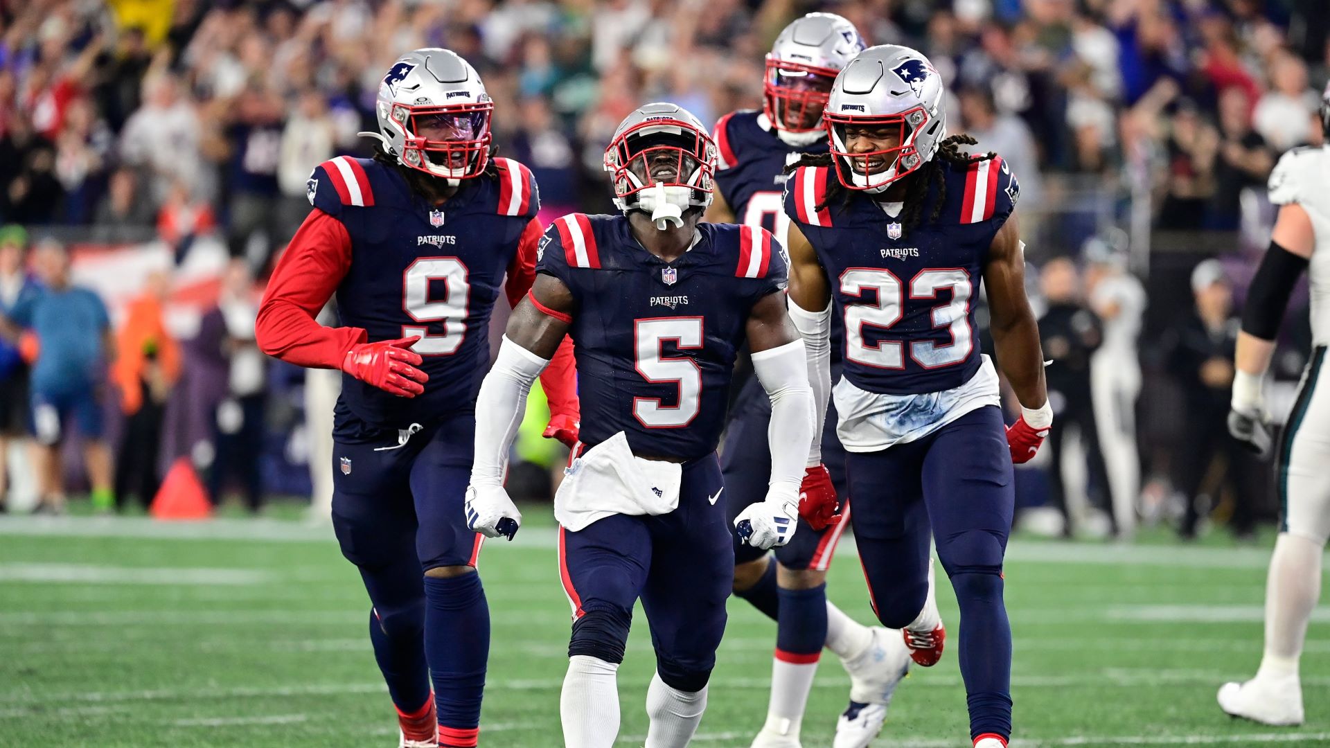 New England Patriots safety Jabrill Peppers