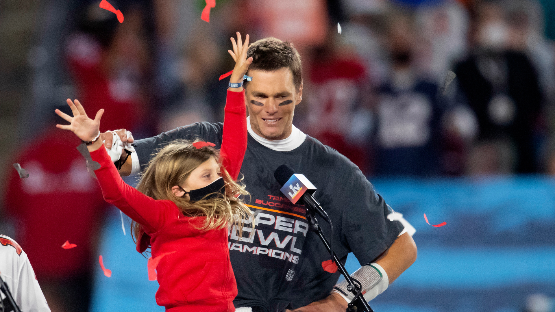 Retired NFL quarterback Tom Brady