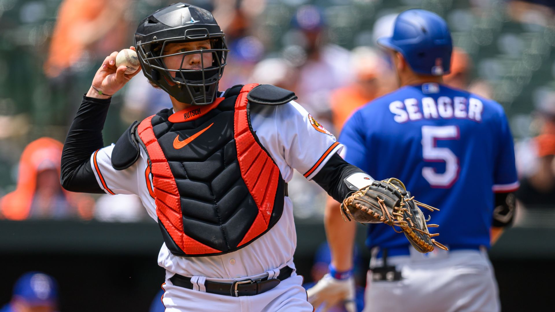 Baltimore Orioles catcher Adley Rutschman