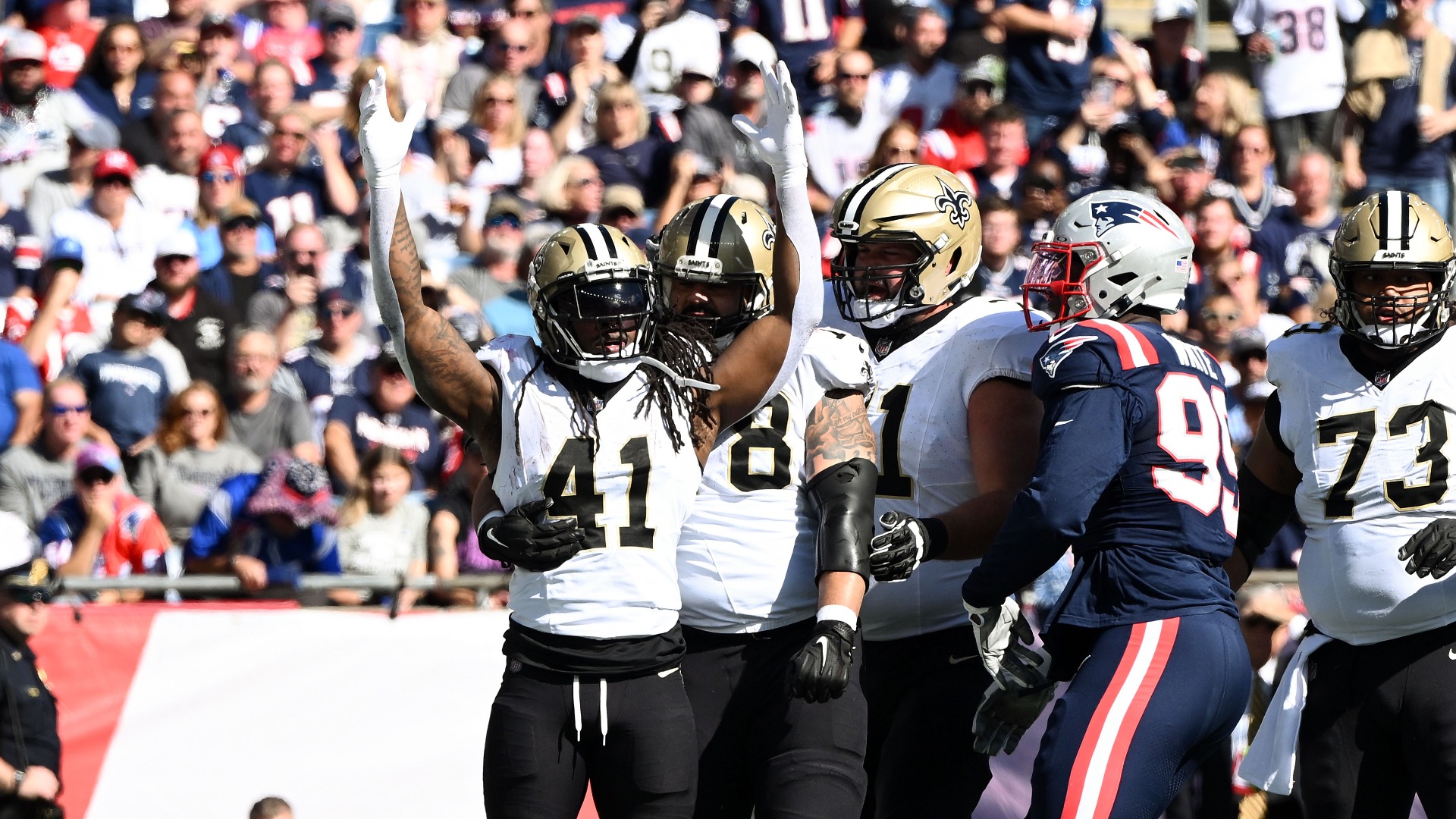 New Orleans Saints running back Alvin Kamara