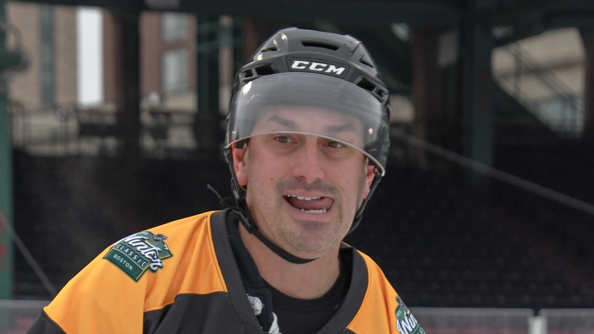 Retired NHL goaltender Andrew Raycroft