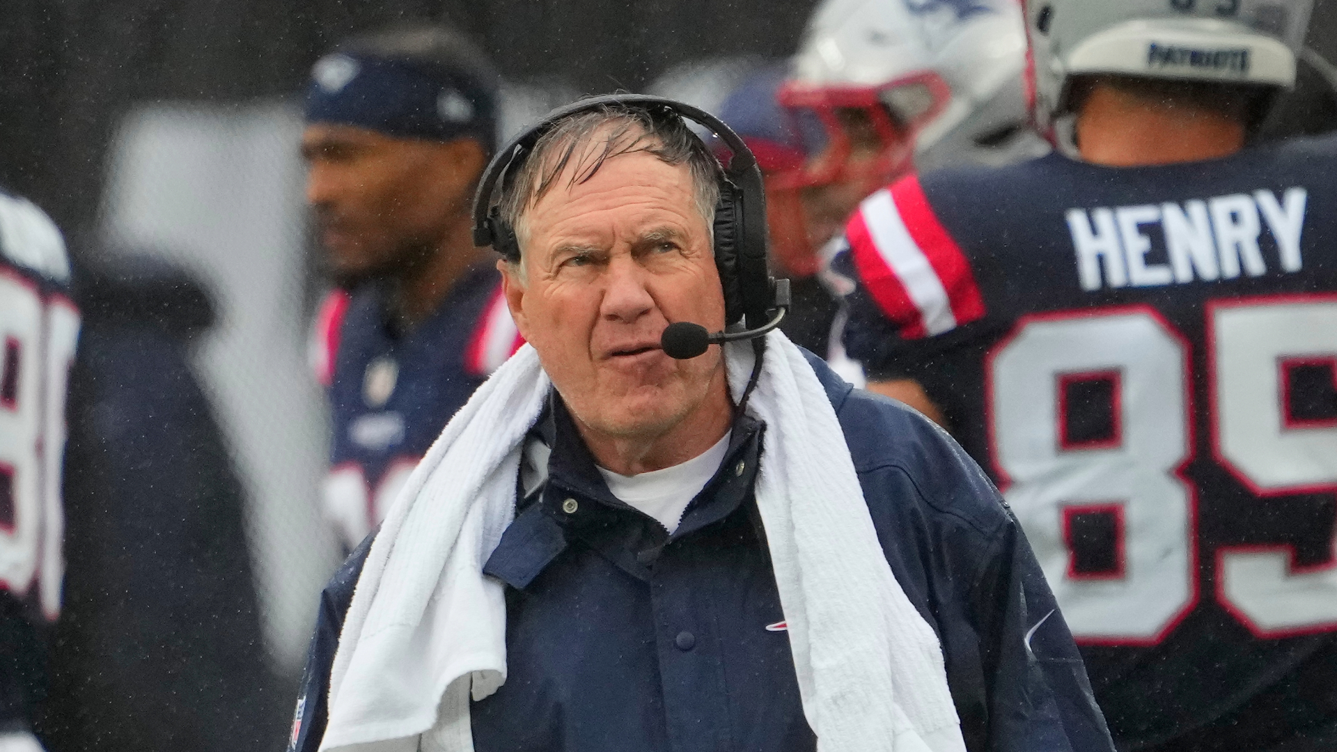 New England Patriots head coach Bill Belichick