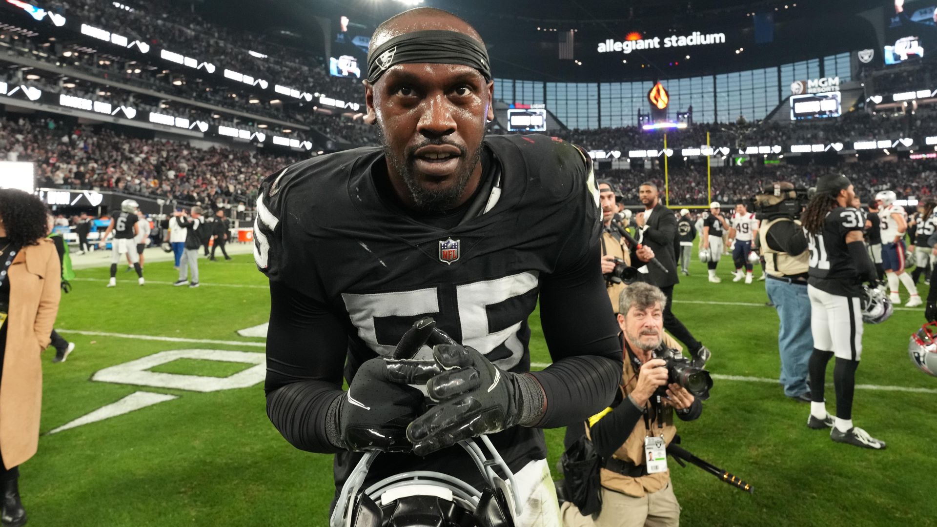 NFL defensive end Chandler Jones