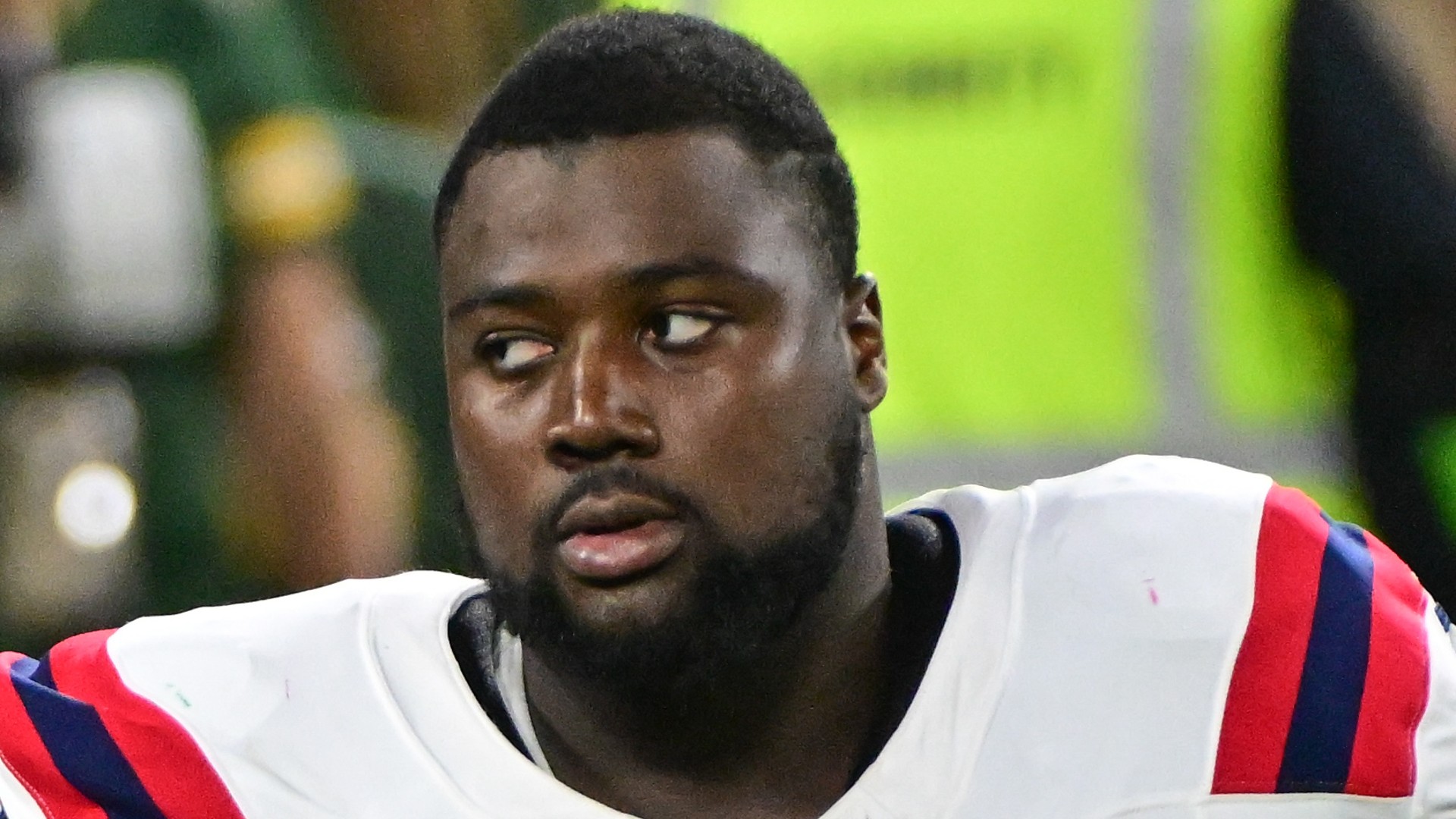 New England Patriots defensive tackle Christian Barmore